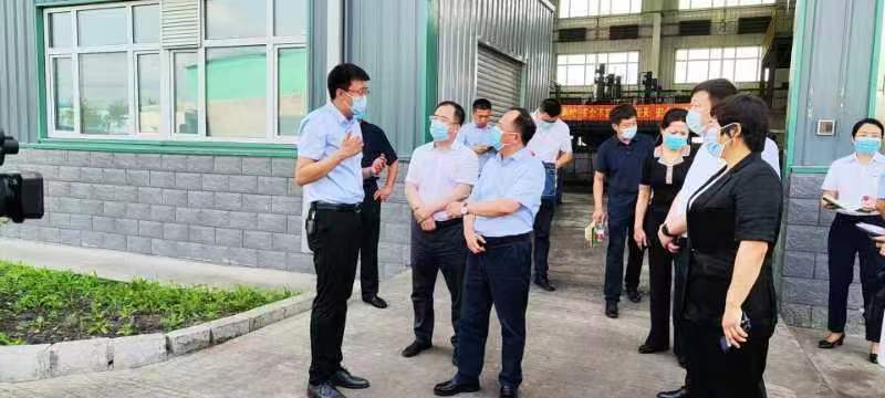 市政府主要領(lǐng)導(dǎo)魯長友、關(guān)集雙深入企業(yè)調(diào)研工作(圖1)